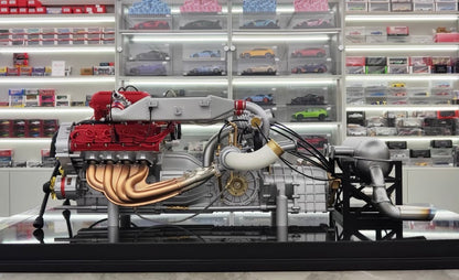 1/4 Scale Ferrari 288 GTO Engine Handcrafted Resin Display Model