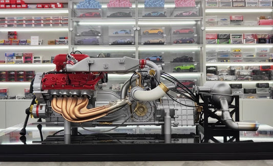 1/4 Scale Ferrari 288 GTO Engine Handcrafted Resin Display Model