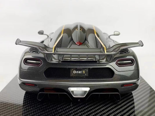 Frontiart 1/12 Koenigsegg One:1 Resin Model | Carbon Gold Edition | Collector Grade