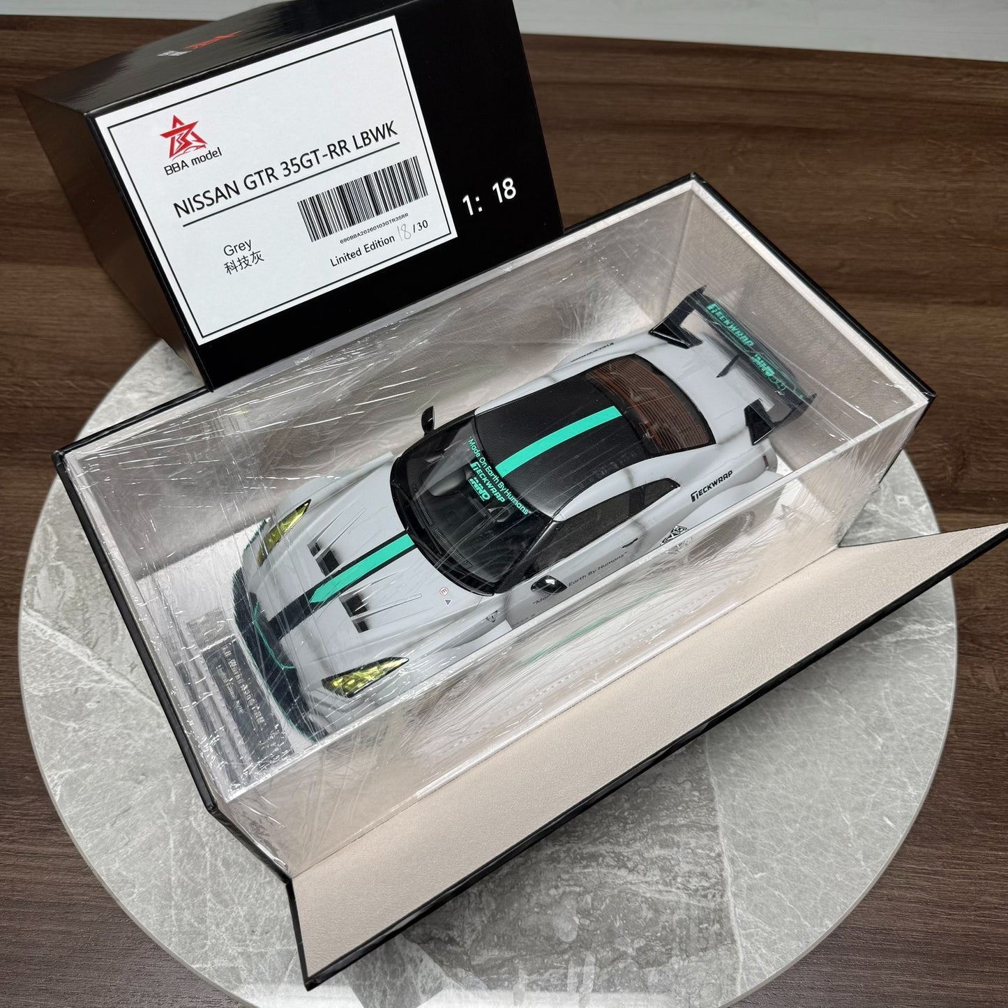BBA Model Nissan GT-R 35GT-RR L 1:18 Resin Model image 9