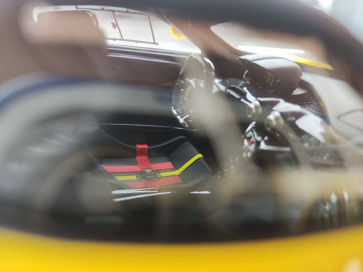Scale Model 18 Ferrari FXXK Yellow JS 1:18 Yellow - immagine 9