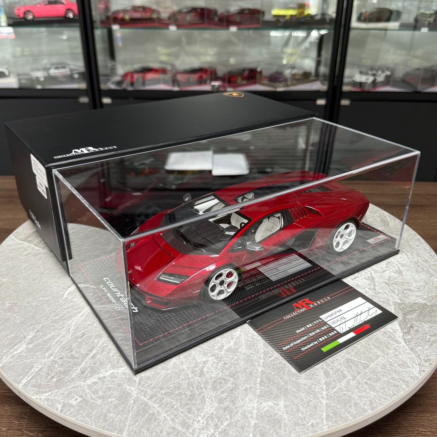 MR Lamborghini Countach LPI800-4 1:18 Resin Model image 9