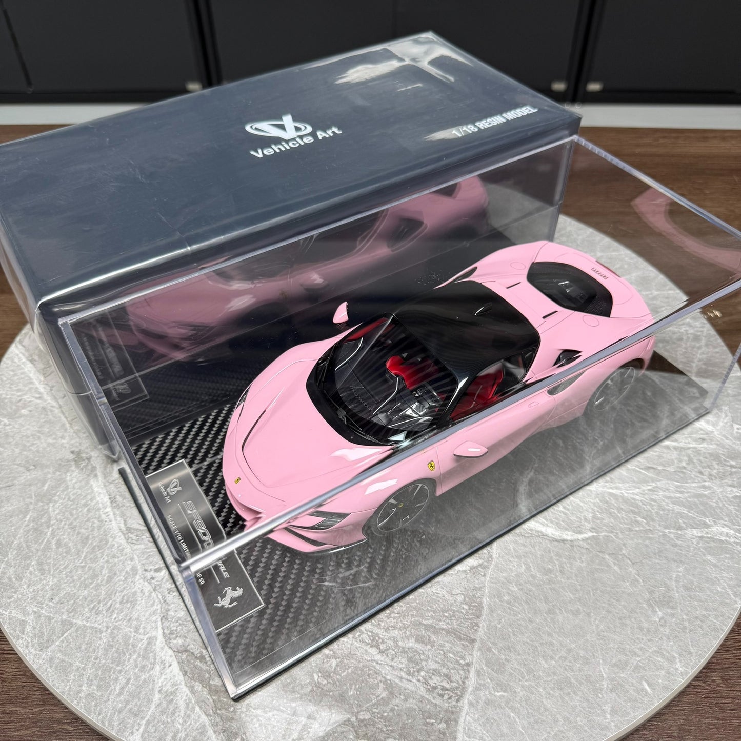 Vehicle Art Ferrari SF90 1:18 Resin Model image 9