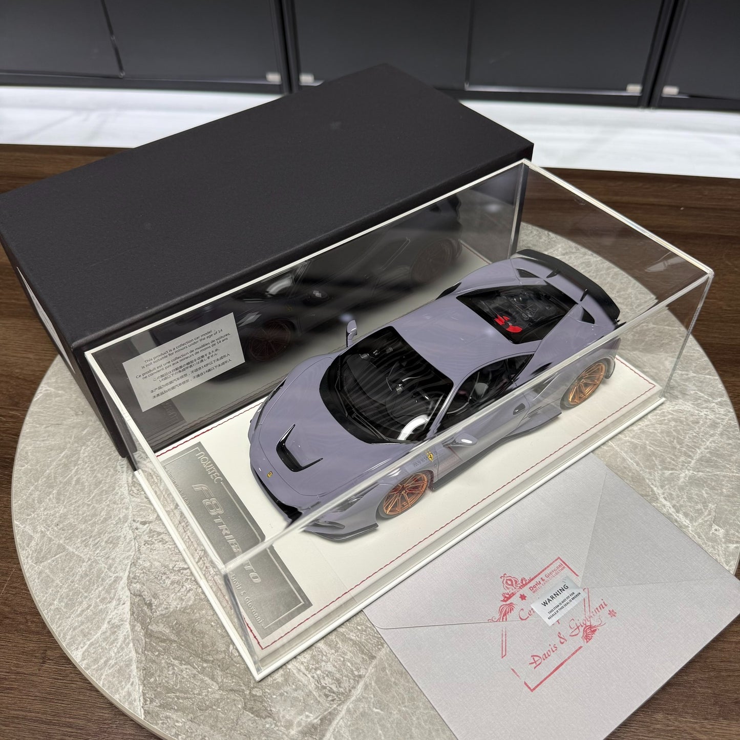DG Ferrari F8 Tributo 1:18 Resin Model image 9