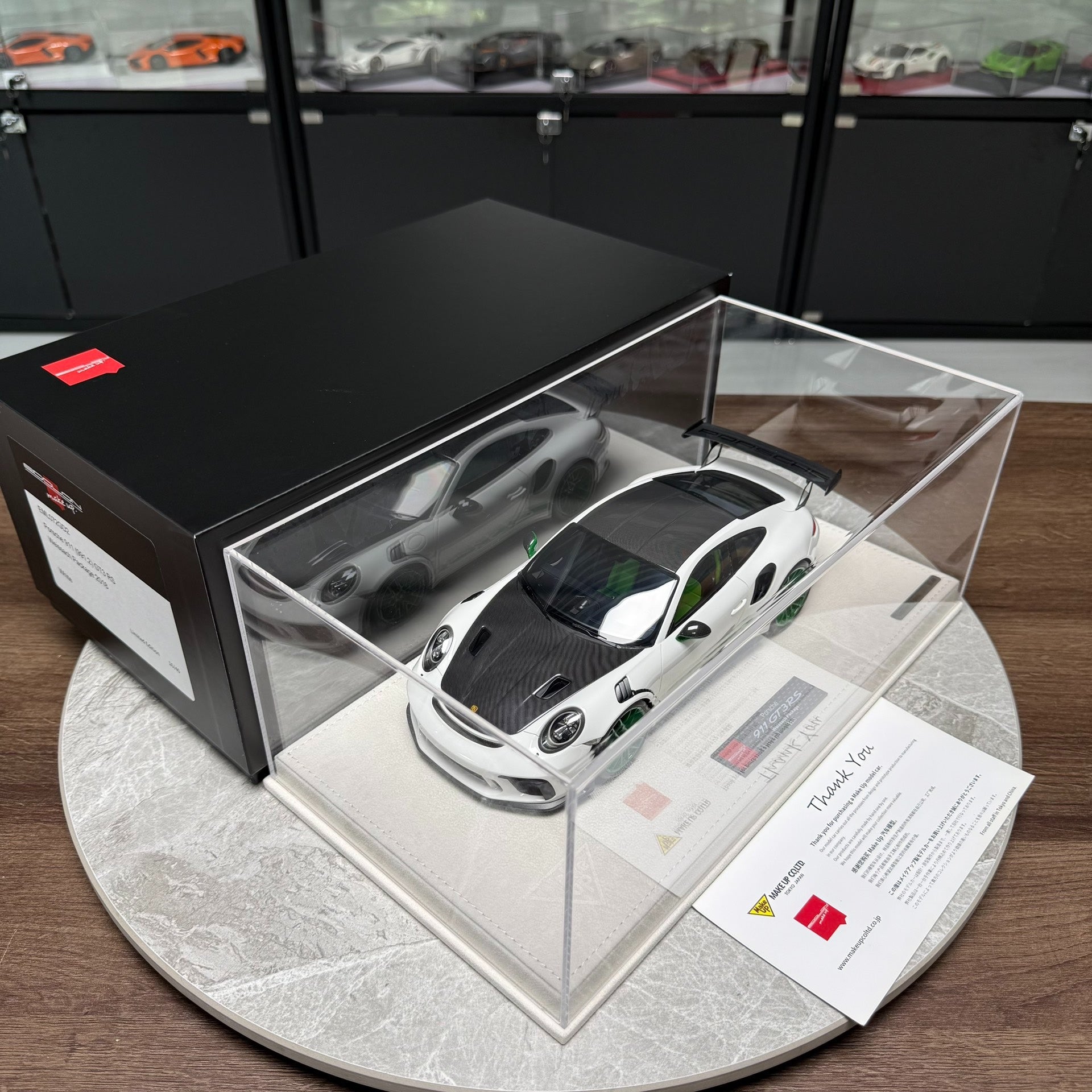 Make Up Porsche 911(991.2)GT3 RS 2018 1:18 Resin Model image 9