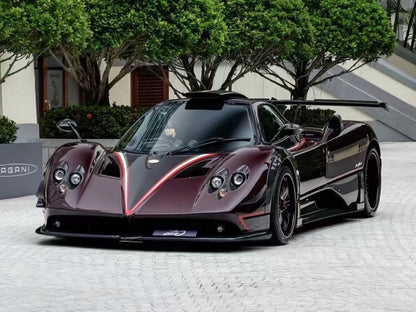 HH MODEL 8 Pagani zonda 760 Danubio Attack Pearl King 1:8 Green - immagine 9