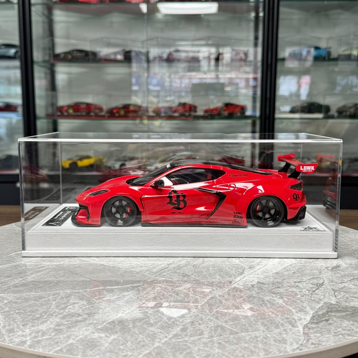 BBA Model Chevrolet Corvette C8 1:18 Resin Model image 9
