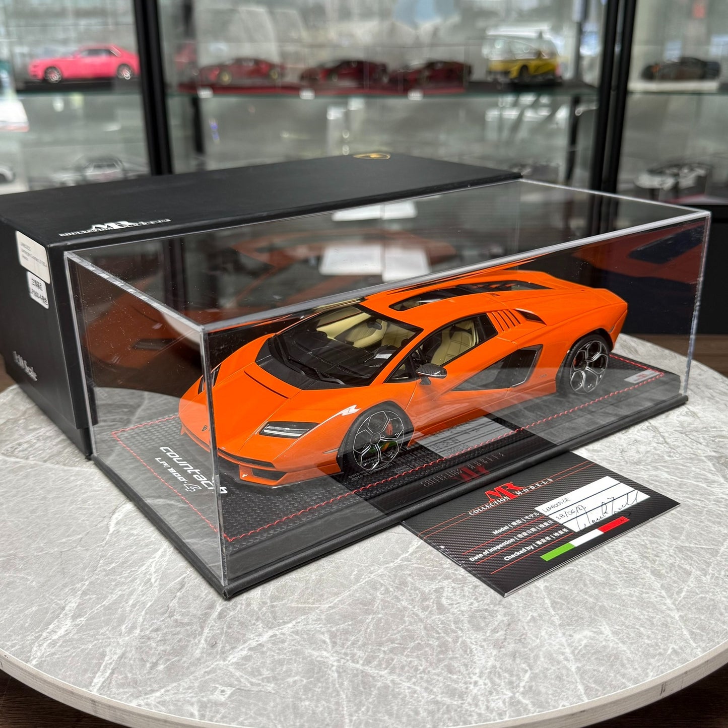 MR Lamborghini Countach LPI800-4 1:18 Resin Model image 9
