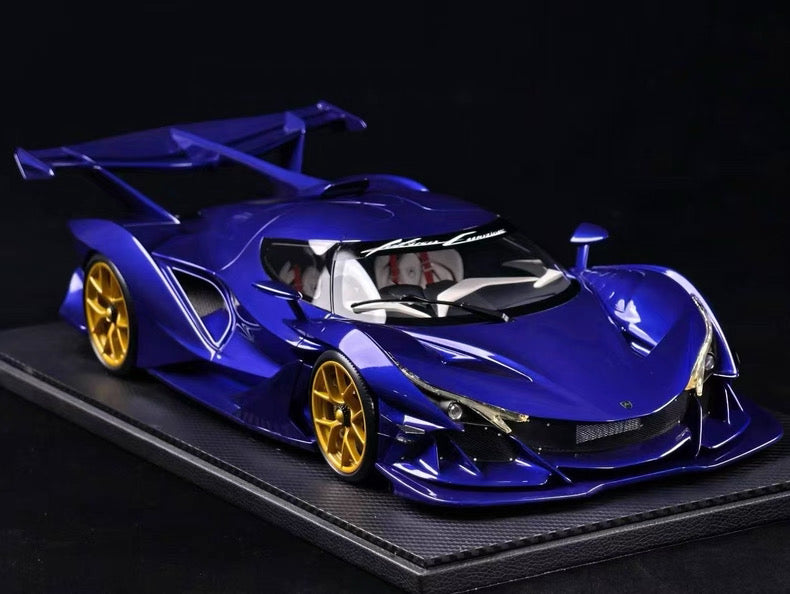 Peako 1/12 Apollo IE Resin Model | Electroplated Blue