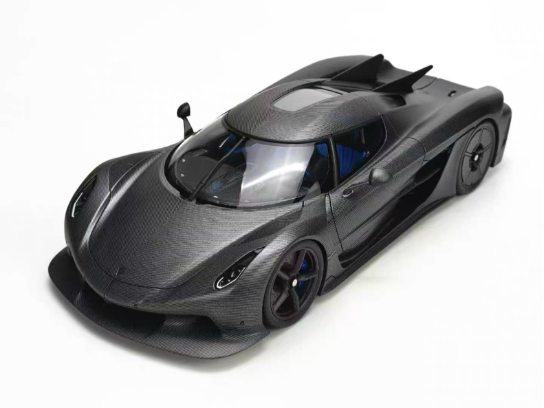 Frontiart 1/18 Koenigsegg Jesko Absolut Bare Carbon Resin Model Limited Edition