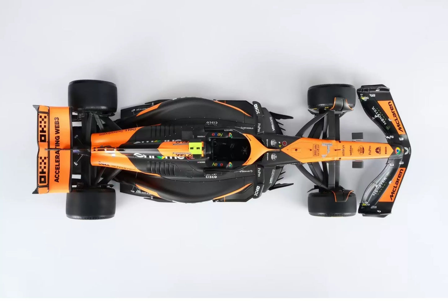 Amalgam 1/8 McLaren MCL38 Formula 1 Resin Model – 2024 Miami Grand Prix