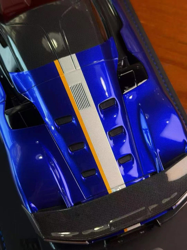 BBR 1/18 Ferrari F80 Resin Model – Metallic Blue
