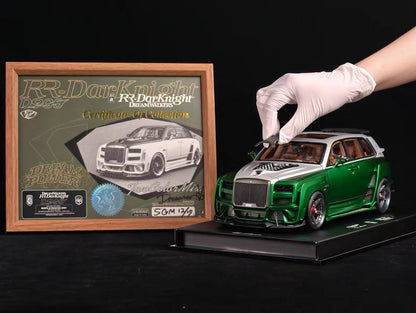 DreamPower 1/18 RR Darknight D900 Green Resin Model