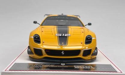 DG Model 1/18 Ferrari 599 EVO XX Yellow Resin Display Model
