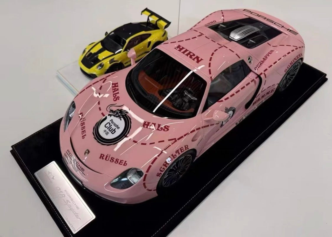 HH Model 1/8 Porsche 918 Spyder Resin Model