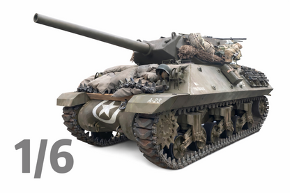 1/6 Scale WWII U.S. M10 Tank Destroyer Full Interior Custom Display Model