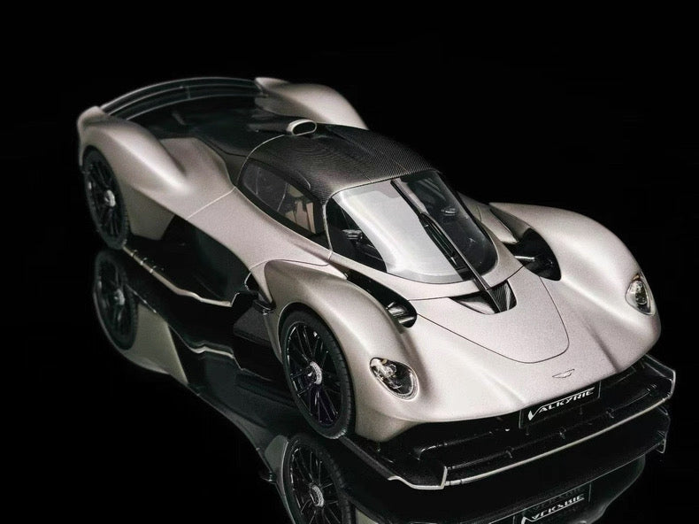 Frontiart 1/18 Aston Martin Valkyrie Silver Resin Model Limited Edition