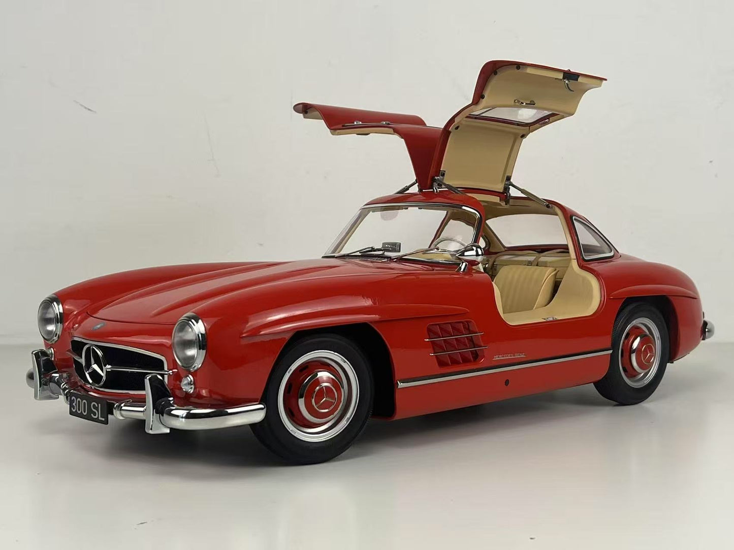 Ixo 1/8 Mercedes-Benz 300 SL Gullwing – Fully Assembled Pro-Built Model Car