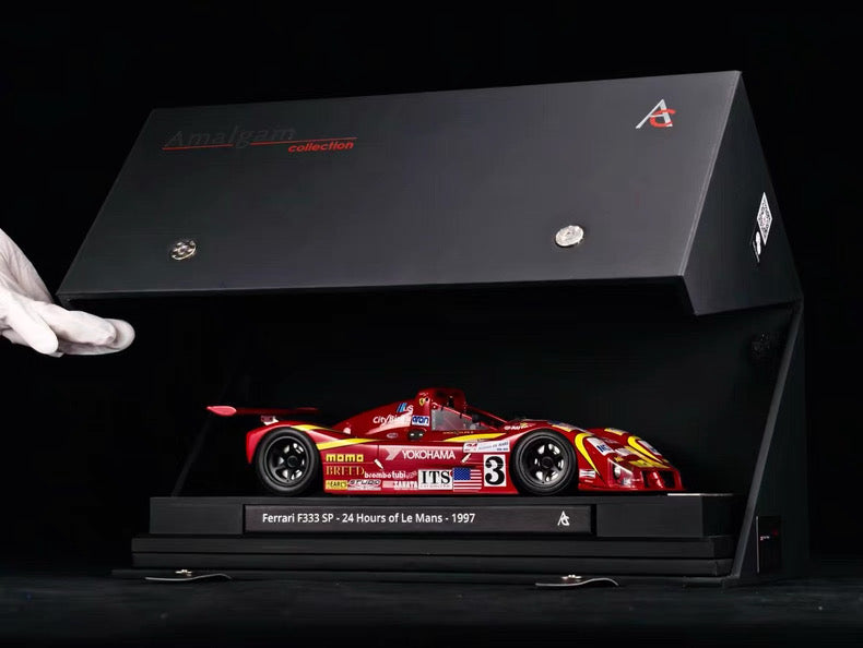 Amalgam 1/18 Ferrari F333 SP Le Mans 1997 #3 Resin Model