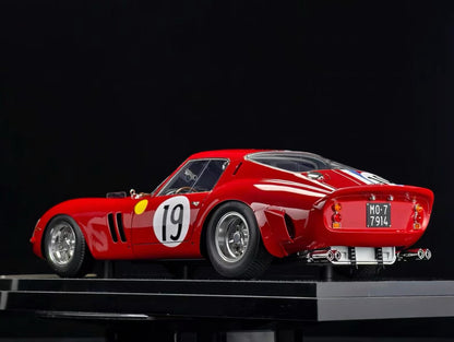 PGM 1/12 Ferrari 250 GTO Resin Model | Racing No.19 | Collector Edition