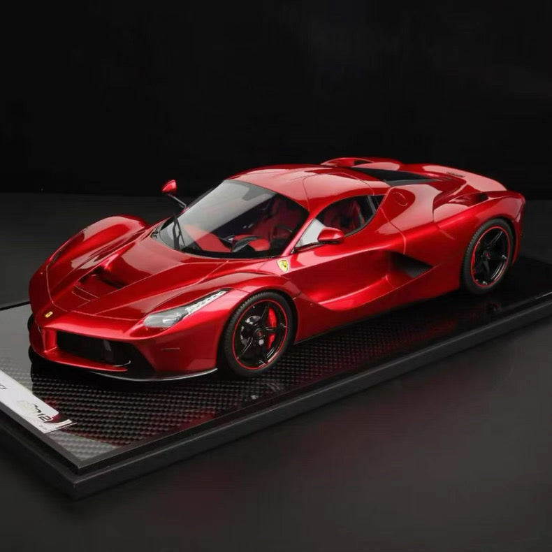 BBR 1/12 Ferrari LaFerrari Volcano Red Resin Model