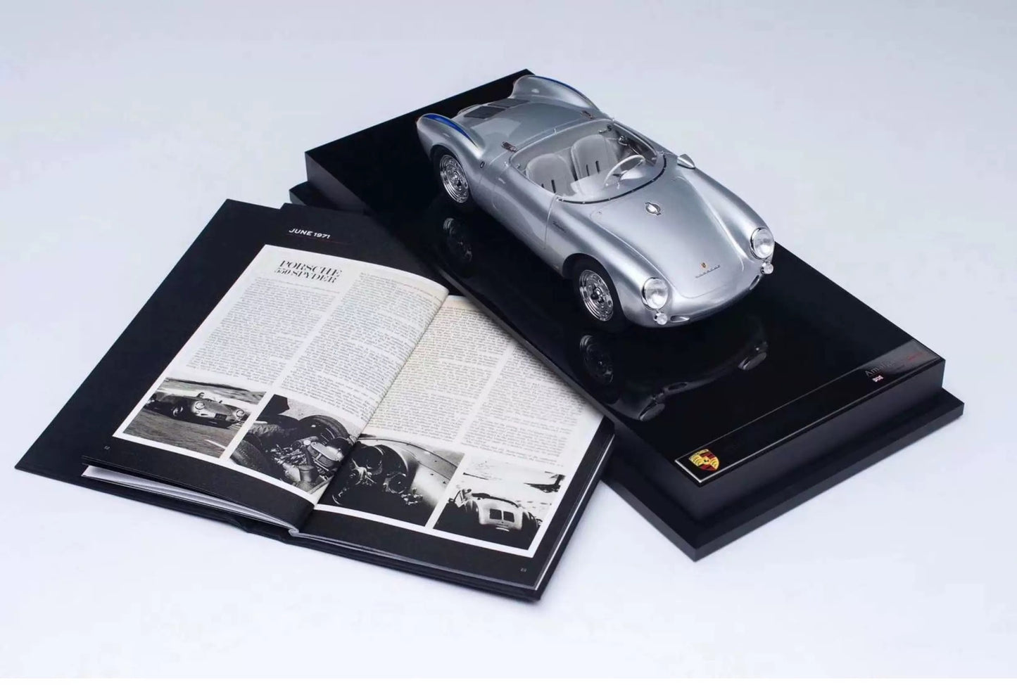 Amalgam 1/18 Porsche 550 Spyder Road & Track Resin Model