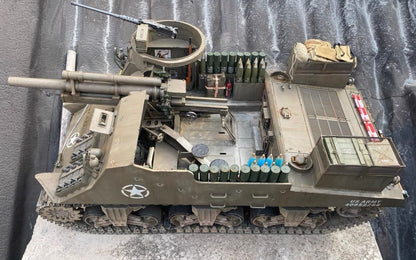 1/6 Scale WW2 U.S. Army M7 Priest 105mm Self-Propelled Howitzer Custom Model