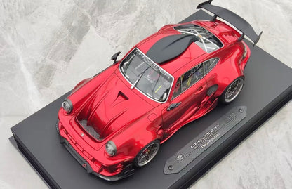 Dreamwalkers 1/18 Porsche 911 CHEVALIER D995 Flame Red Resin Model