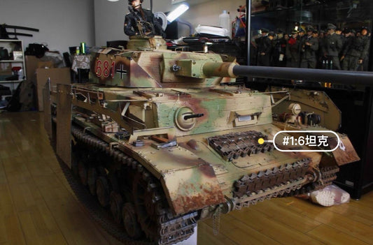 1/6 Scale WWII German Panzer IV Ausf.H – Custom Built Display Model (Sold / Exhibition Only)