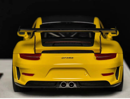 Make Up 1/18 Porsche 911 GT3 RS Resin Model Yellow