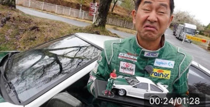 Ignition Model 1/18 Toyota Sprinter Trueno AE86 3 Door TK-Street Version with Keiichi Tsuchiya Figurine IG1296