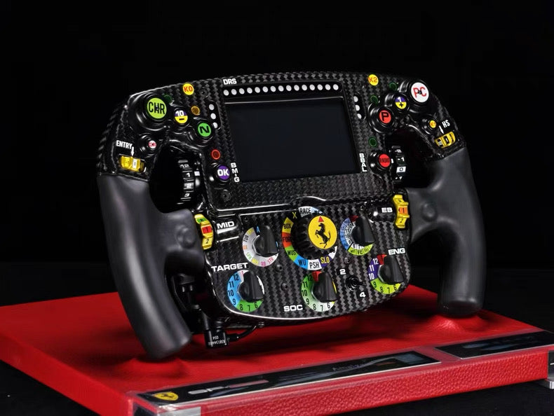Amalgam 1:1 Ferrari SF-25 Steering Wheel 2025 Resin Replica