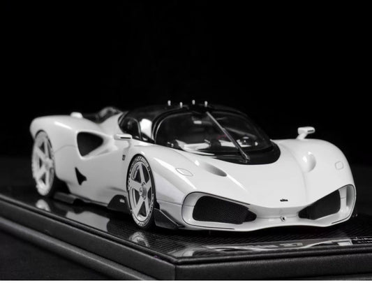 Frontiart 1/18 Nilu27 White Resin Model Limited Edition