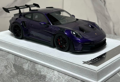FuelMe Porsche 911 GT3 RS 992 Amethyst Purple No.01/30 1/18 Resin Model