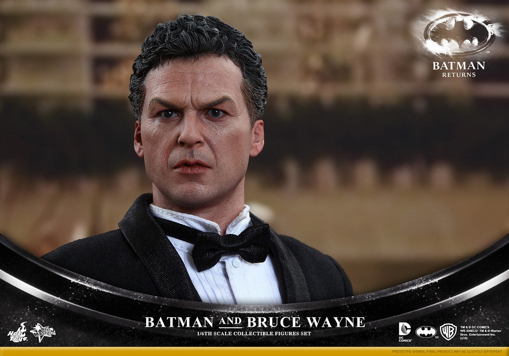 Hot Toys 1/6 Batman Returns Batman & Bruce Wayne Set (MMS294)