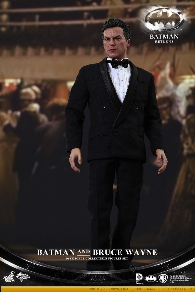 Hot Toys 1/6 Batman Returns Batman & Bruce Wayne Set (MMS294)