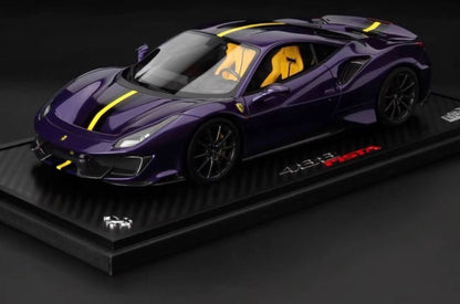 BBR 1/18 Ferrari 488 Pista Viola Hong Kong Special Edition Limited 16/25