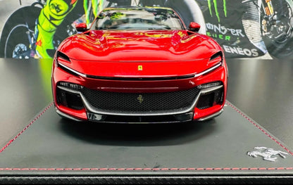 BBR Ferrari Purosangue Volcano Red 1/18 Fully Opening Diecast Model