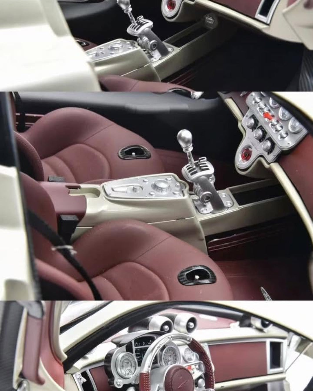 Pocher 1/8 Pagani Utopia Coupé Rinascimento Lucido – Finished Display Model – Rare in Stock