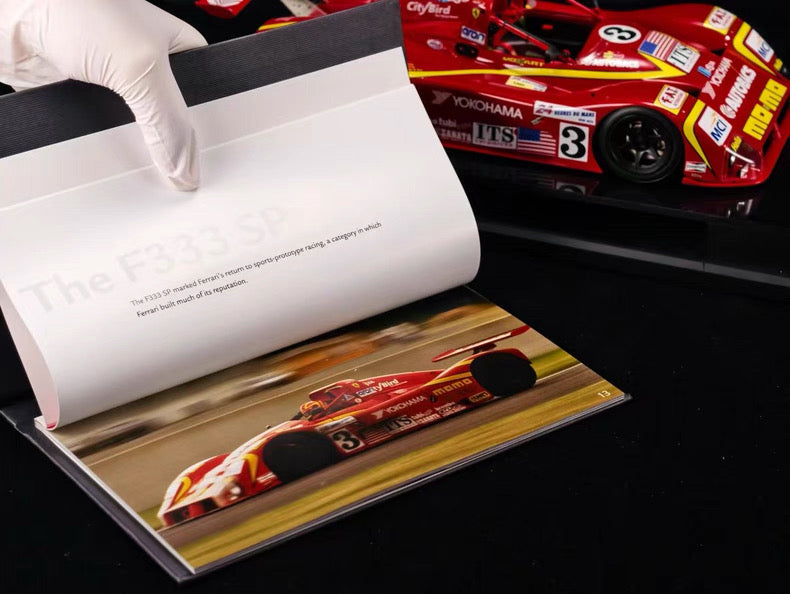Amalgam 1/18 Ferrari 333 SP Le Mans 1997 #3 Resin Model
