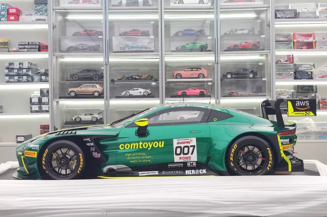 Spark 1/8 Aston Martin Vantage GT3 Winner SPA Resin Model 08SP258