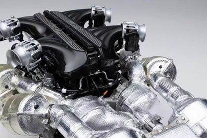 Amalgam 1/4 Bugatti Chiron V16 Engine & Gearbox Limited Edition Model