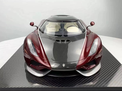 Frontiart 1:8 Koenigsegg Regera Carbon Wine Red Resin Model Limited 50