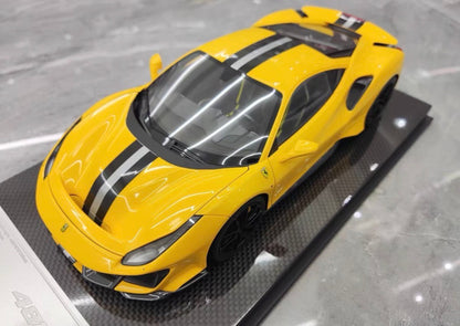 DM Model 1/18 Ferrari 488 Pista Fully Open Resin Model Limited 10