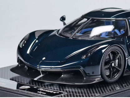 Frontiart 1/18 Koenigsegg Jesko Dark Blue Resin Model