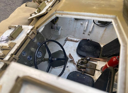 1/6 Scale WWII U.S. M8 Greyhound Armored Car Full Interior Display Model