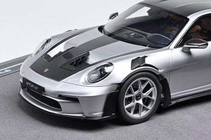 TP 1/18 & 1/64 Porsche 911 GT3 RS Sonderwunsch Twin Set – GT Silver