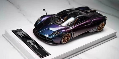 FuelMe x TOC Pagani Huayra Dinastia China Edition Chameleon Carbon 1/18 Resin Model