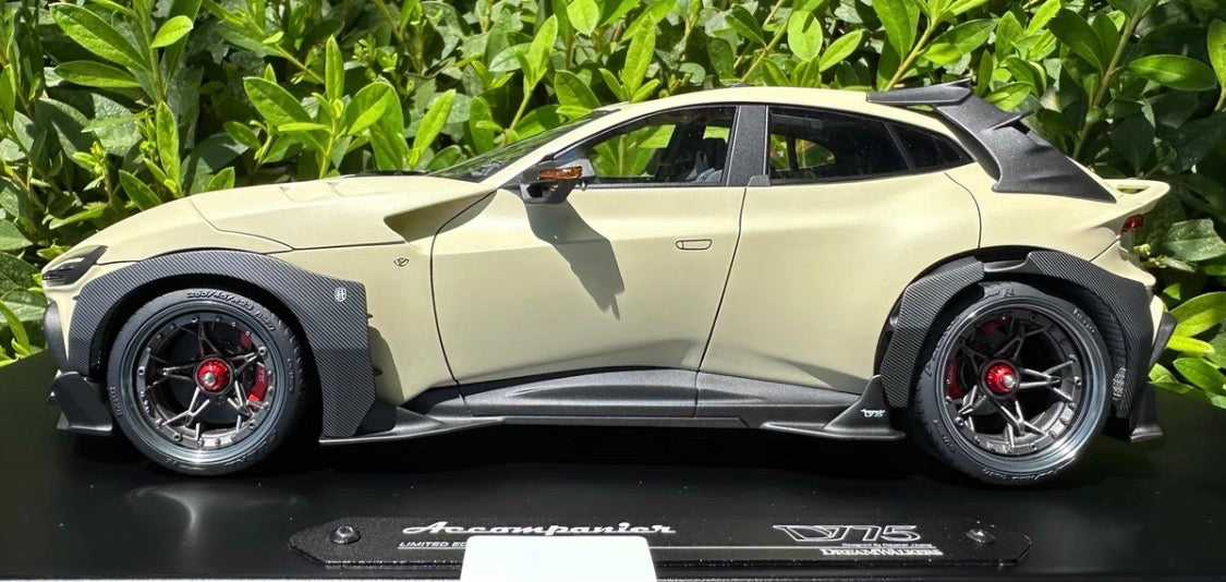 Dream Walkers 1/18 Ferrari Purosangue Widebody Resin Model Desert Sand Limited Edition