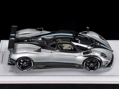 Peako 1/18 Pagani Zonda 760 Resin Model – Alpine Silver
